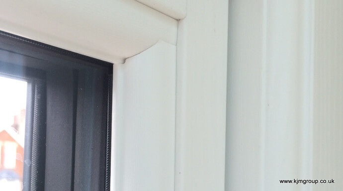 Triple glazing with Swiss black spacer